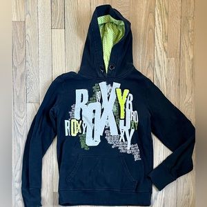 Roxy Women’s Graphic Hoodie. Size Medium.